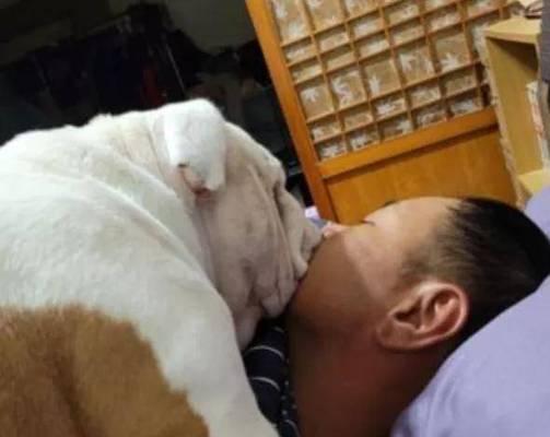 女友超粘人就喜欢亲啊抱啊，这样正常吗？